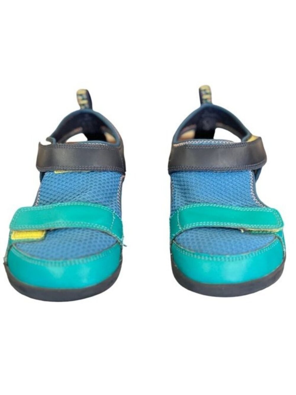 Teva Kid’s Sandals Size 2 Hurricane Seekado blue and green Water Shoes Unisex